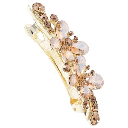Zehuanyu Rhinestone Barrette Women Hair Clip Temperament Hair Clip Hair Barrette for Thin Thick Hair