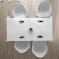thumbnail image 3 of Ambesonne Bear Place Mats Set of 4, Strong Wild Animal Forest, Standard Size, Black White, 3 of 4