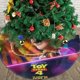 thumbnail image 3 of Falda para árbol de Navidad de Toy Story, suave y divertida, decoración navideña navideña de granja de 30", 3 of 4