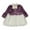 Purple, variant on Staki Long Sleeve Flower Girl Dress Girls Long Sleeve Dress Kids Ruffle Tiered Dress Flowy Dresses(Purple,6-12 Months)