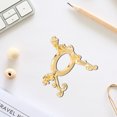 thumbnail image 4 of Golden Metal Crystal Ball Stand with Fine Cutting Workmanship for Display 2Pcs, 4 of 9