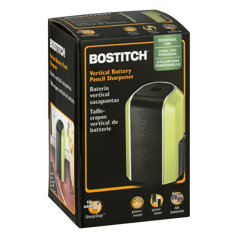Bostitch vertical battery on sale pencil sharpener