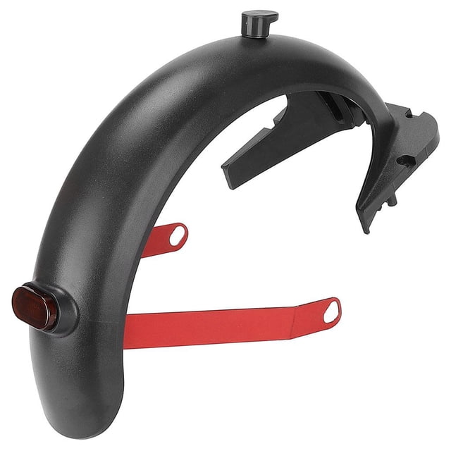 Guardabarros de scooter eléctrico, Soporte de guardabarros de scooter, Reemplazo de scooter de soporte con soporte rojo Zulema guardabarros trasero scooter