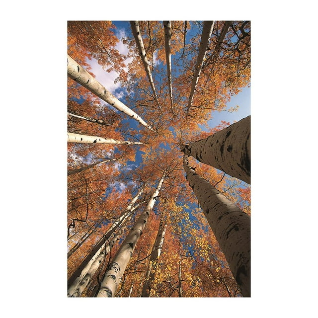 Tapiz de pared 3D con diseño de árbol, tela de poliéster, arte natural, para decoración de pared norte