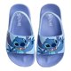 thumbnail image 1 of Sandalias Disney Kids Lilo and Stitch Slides con punta abierta, sandalias para niñas, sandalias sin cordones con correa en la espalda, lila (tallas 11-12 para niños pequeños), 1 of 5