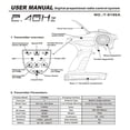 thumbnail image 4 of Transmisor Controlador RC De 2,4 GHz Y 3 Canales Con Receptor Para Modelos RC Car Tank RC Sunnimix Control remoto de coche RC, 4 of 8