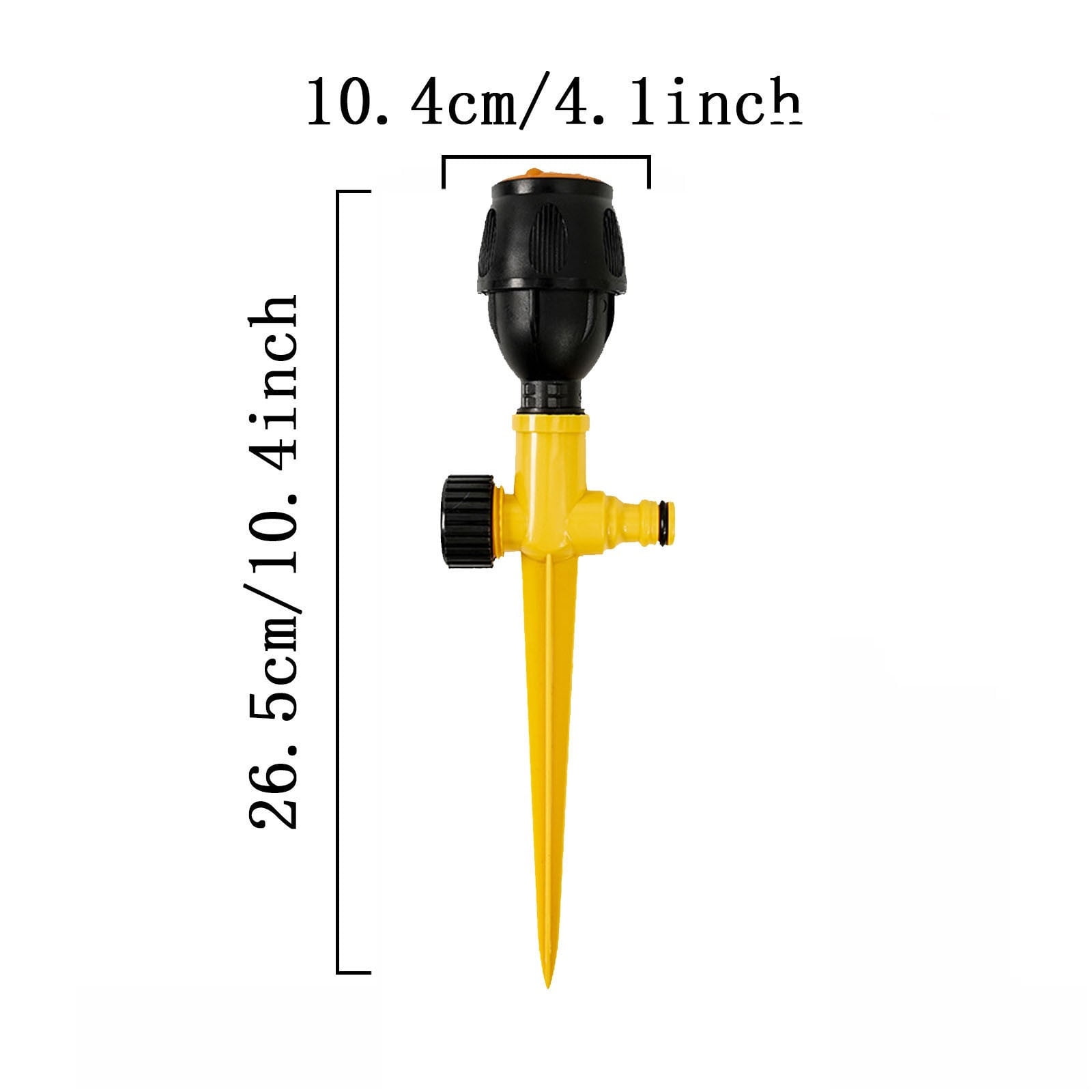 YUNAFFT 360° Rotating Auto Irrigation System Garden Lawn Sprinkler Grass Water Sprinkler System Garden Hose Sprinkler for Yard