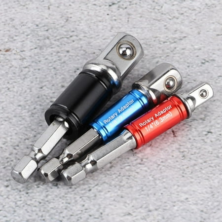

Bar Shank 3Pcs/Set Hex Drill Bit Socket Adapter Drive Electric Impact Driver 1/4in 3/8in 1/2inType C