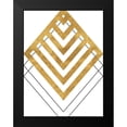 thumbnail image 2 of SD Graphics Studio 19x24 Black Modern Framed Museum Art Print Titled - Gold Tip, 2 of 5