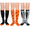 3 Pairs Halloween Multi, variant on 3 Pairs Womens Halloween Knee High Socks Long Crazy Socks for Halloween Costume