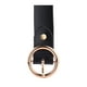 thumbnail image 5 of Cinturón Cinto Cintilla De Cuero Corre Con Hebilla Redonda Elegante De Moda Para Mujeres De 1" De Ancho Casual Negro Fit waist 31-37 inches, 5 of 7