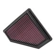 thumbnail image 1 of K &amp; N Filters 33-2401 Air Filter FilterCharger (R) Washable; Red; Cotton Gauze; Unique; 8-1/2 Inch Length x 7-13/16 Inch Width x 1 Inch Height, 1 of 2
