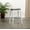 White#05, variant on Dining Chairs 24" Counter Height Saddle Stool, Weathered Gray Finish, Black Leather Seat,Wooden Dining Chairs