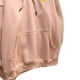 thumbnail image 4 of Woman Long Sleeve Hoodie Fashionable Loose Casual Drawstring Hooded Sweatshirt Pullover Tops with Pocket Pink XXL, 4 of 8