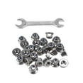 thumbnail image 1 of Scienceny Tuercas de 25 uds., tornillos antirrobo, tapa de tornillo de acero inoxidable, piezas de reparación de toldo de montaña para coche, Vehículos, repuestos y accesorios Mis M12, 1 of 6