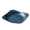 Navy, variant on Square Plastic Dinner Plates with Reusable Lightweight Construction, Shatterproof Stackable Design, Dishwasher and Microwave Safe for Kitchen, Home and Daily Use