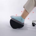 thumbnail image 3 of Office Ottoman Cloud Black Mesh Footrest Cushion Dome Shaped Non-Slip Slow Rebound Foot Pad Relax Foot Pad, 3 of 6