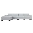 thumbnail image 3 of Gewnee Sectional Couches for Living Room - L Shaped Couch Comfy Sectional Couches, 149" 4-Seat Comfy Sectional with Ottoman Movable for Living Room ,Apartment,, 3 of 18