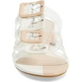 thumbnail image 4 of Cecelia New York Lincoln Slide Sandal Nude Alabaster Clear Transparent Mules (Nude Alabaster, 6.5), 4 of 6