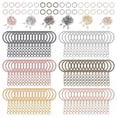 thumbnail image 1 of Llavero Suministros Anillos DIY 3 piezas Sunnimix 3x450 Uds, 1 of 8