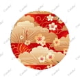 thumbnail image 2 of Housse de Roue Universelle en Polyester Fleurs Vintage Chinoises pour Remorque RV SUV Camion Camping-Car, 2 of 4