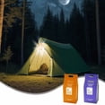 thumbnail image 1 of Lámpara LED de emergencia activada por agua - Luz portátil para acampar al aire libre - 140 horas de funcionamiento - No requiere baterías - Plástico naranja impermeable - 0,5 W 3 V - Ideal para, 1 of 7