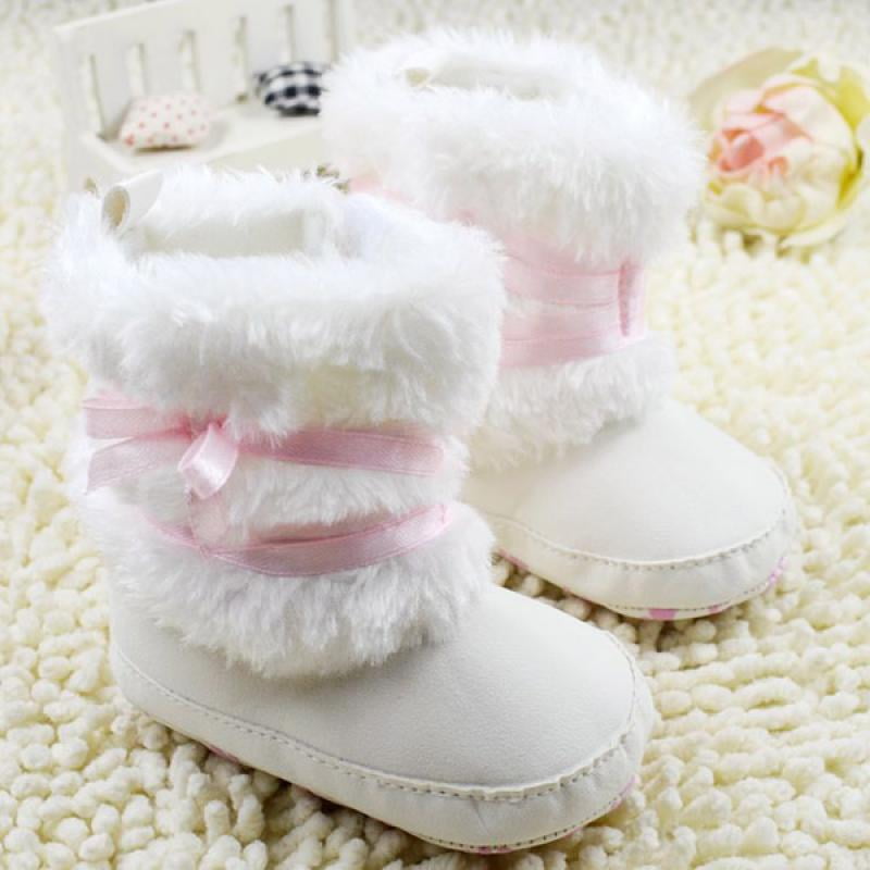 Baby Winter Snow Boots Warm Fur Baby 