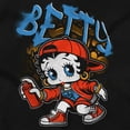 thumbnail image 2 of Betty Boop Streetwear Graffiti Artist Women's Graphic T Shirt Tees Brisco Brands S, 2 of 5