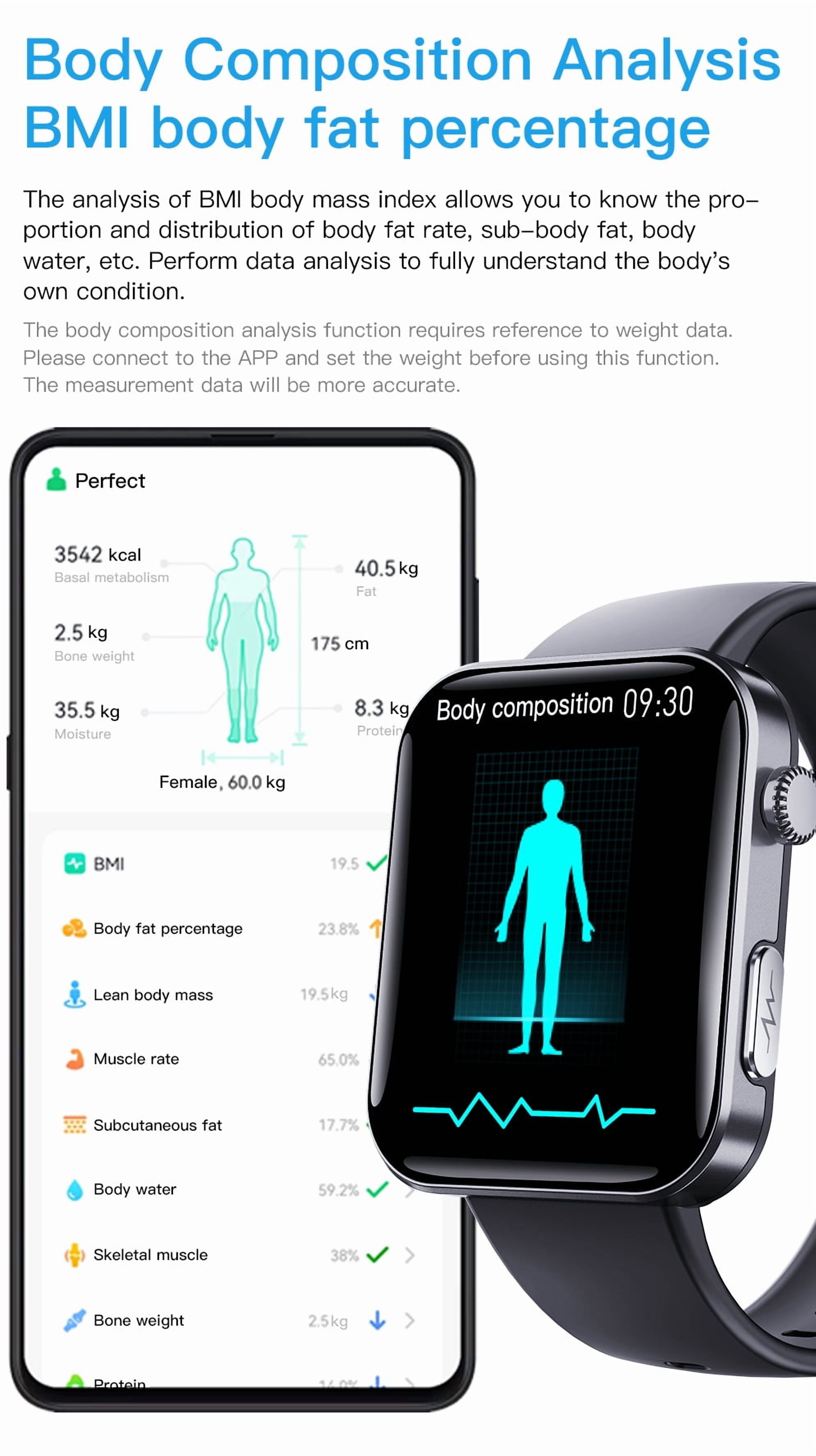 LAATIKUI F300 smart watch fitness monitoring tracker waterproof sports