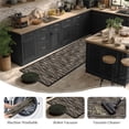 thumbnail image 6 of Bsicpro Kitchen Rugs and Mats 2 Pieces, Non Skid Anti Fatigue Absorbent Runner Rugs for Sink, Black, 24"x35"+24"x71", 6 of 10