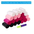 thumbnail image 3 of Uxcell Latch Hook Kit, 45cm Rug Making Kit Latch Hook Rug Kits for Adults Tapestry DIY Craft Home, Butterfly Pink, 3 of 5