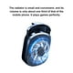 thumbnail image 5 of Sidaley Clip de refrigeración para teléfono móvil, ventilador con batería, recargable, 400 mAh, CC, 5 V, USB, funcionamiento silencioso, radiador Teléfono y Comunicación Negro, 5 of 6