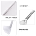 thumbnail image 4 of Make up Brushed Makeup Paint Fan Shaped Facial Mask Beauty Short Hair White Aluminum Tube Wooden Handle 6 Pcs, 4 of 6