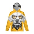 thumbnail image 5 of Sudadera con capucha con estampado 3D de perros y mascotas coloridas para hombres y niños, jersey con gráficos de animales de husky siberiano, ropa de calle, sudaderas casuales, 5 of 5