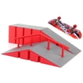 thumbnail image 1 of Mini patineta de dedo, rampa para patineta, novedad, modelo de ensamblaje múltiple real D, 1 of 9