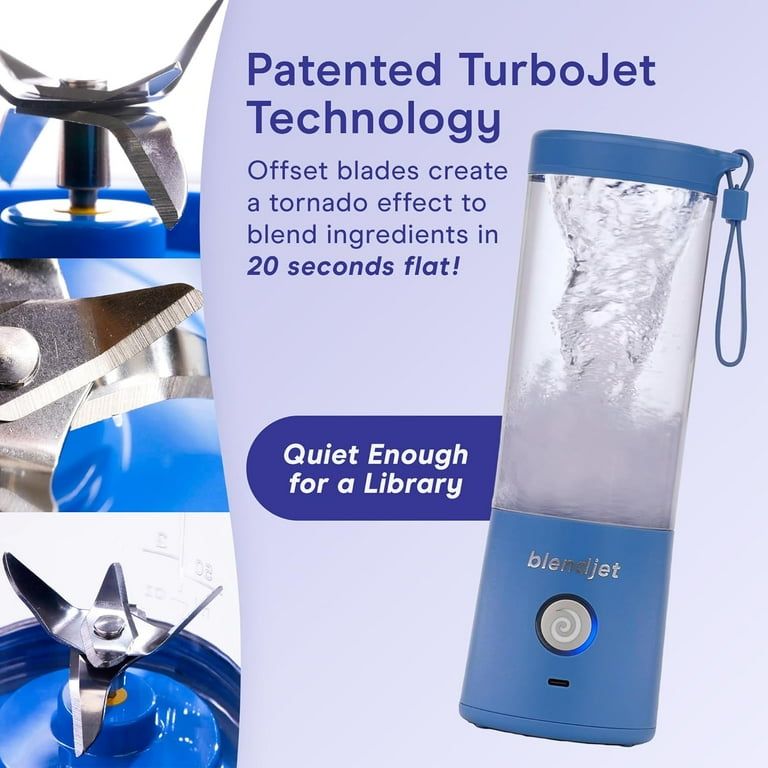 Protein Shaker Bottle OBERLY Portable Blender 16oz USB