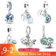 thumbnail image 2 of Ajuste Pandora 925 pulsera Original camaleón luminoso luciérnaga mariposa plata encantos cuentas para DIY joyería de Navidad fabricación de regalos Dengxun unisex, 2 of 2