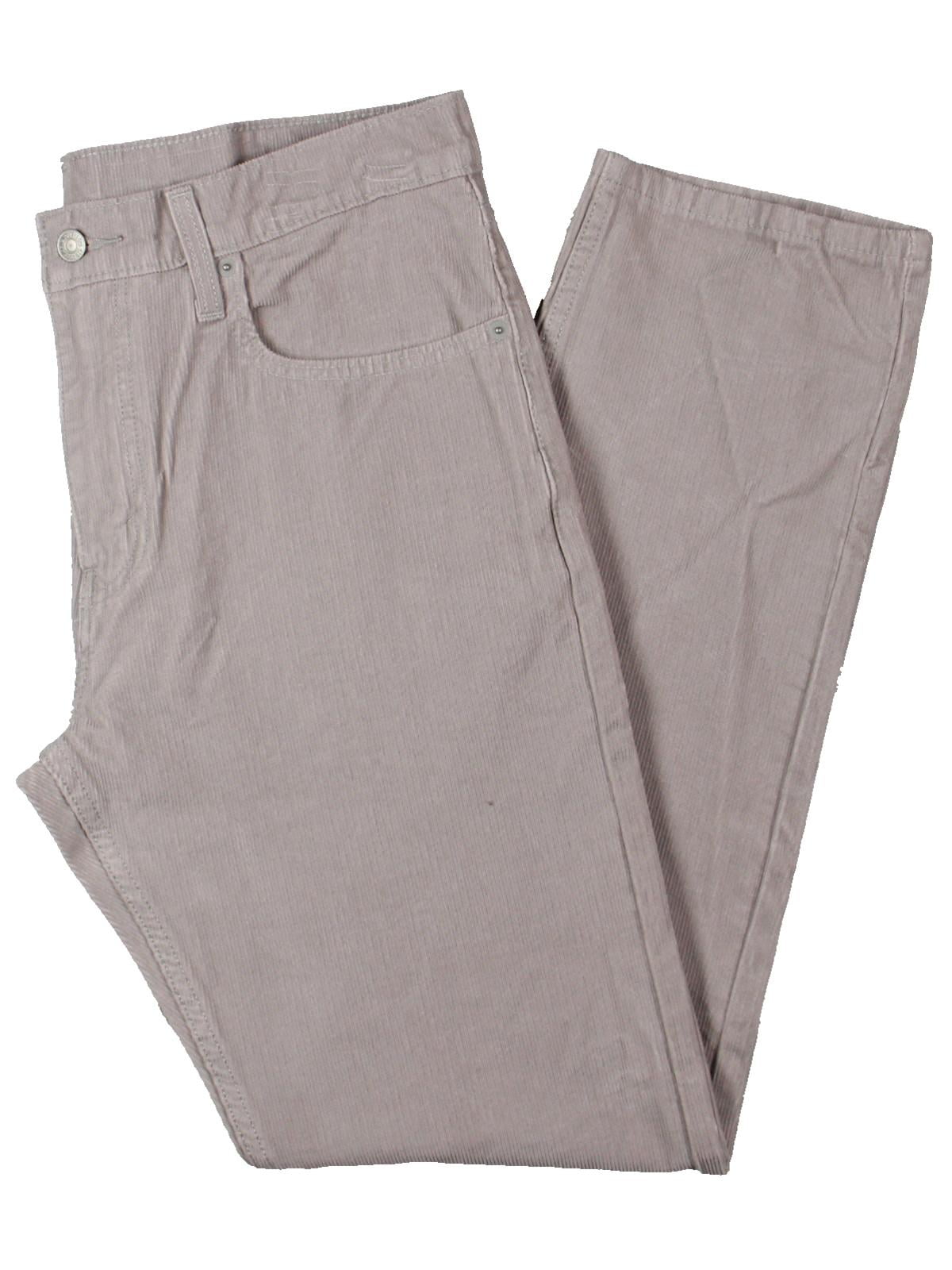 Levi Strauss & Co. Mens 502 Taper Regular Fit Stretch Corduroy Pants ...