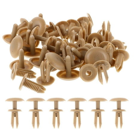 30pcs Car Fasteners Clips For Automotive Universal Trim Panel Retainer Clips Push Pin Clips Interior And Exterior Repairs Plastic Fasteners