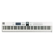 Arturia KeyLab Essential 88 Keys mk3 Piano with Custom DAW Integration, Scale Mode, Chord Mode, and Arpeggiator (White)