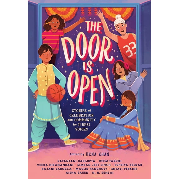 The Door Is Open : Stories of Celebration and Community by 11 Desi Voices (Hardcover)