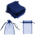 thumbnail image 1 of Organza Bag with Drawstring Transparent for Jewelry Wedding, 1 of 5