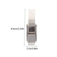 thumbnail image 2 of LABRIMP 2Pcs Plated Silver Stainless Steel Metal Tool Box Clasps Easy Install Durable Case Buckles, 2 of 8