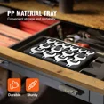thumbnail image 6 of 14-Piece Crowfoot Wrench Set 1/2 Inch Drive,SAE Sizes 1-1/16 to 2 Inches,Durable 40CR Steel,Laser Etched,Includes Storage Tray for Auto Repairs, 6 of 6