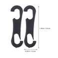thumbnail image 2 of TABLETREANDS 100Ud Para Fundas De Asiento De En Plástico Negro Para Interior, 2 of 8