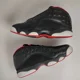 thumbnail image 3 of Ni - ke Ni - ke Air Jordan 13 Retro Low Black Metallic Gold Red White 310810-027 Men's 10.5, 3 of 5