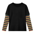 thumbnail image 3 of Girls Tshirts Packs Size 10-12 Tuesday Short Sleeve Tunic Tee Tops Summer Cute Back To School Shirts for Girls Casual Girl Clothes Outifit, 3 of 4