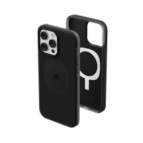 [U] by UAG iPhone 14 Pro Max Case Black 6.7" Lucent 2.0 Build-in Magnet Compatible with MagSafe Charging Slim Lightweight Opaque Protective Cover by URBAN ARMOR GEAR