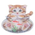 thumbnail image 2 of Kit de pintura de diamantes de imitación Pequeño gato Ecológico Impermeable No se decolora Fuerte adherencia Pintura de diamantes de imitación 5D, 2 of 10