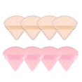 thumbnail image 1 of Esponja triangular para polvo facial, esponja de maquillaje triangular suave, base cosmética de terciopelo, esponja para licuadora, herramientas de maquillaje de belleza, 8 piezas, 1 of 5